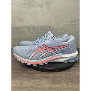 Asics GT 1000 Shoes Womens 9.5 Blue White Running Trainer